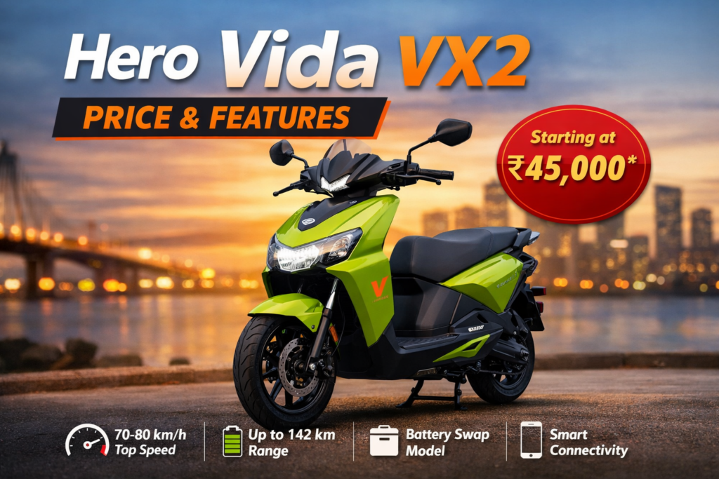 Vida VX2 Price in India (2026): Basics, Promos, Road Price & State-wise Specification