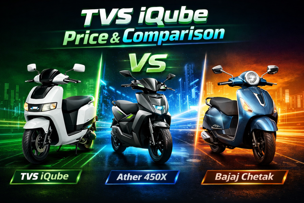 TVS iQube vs Comparison