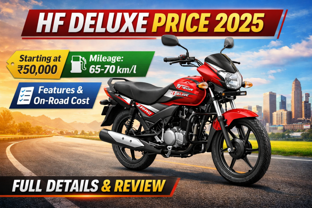 Hero HF Deluxe Price 2026: Specs, Mileage, Features & On-Road Price