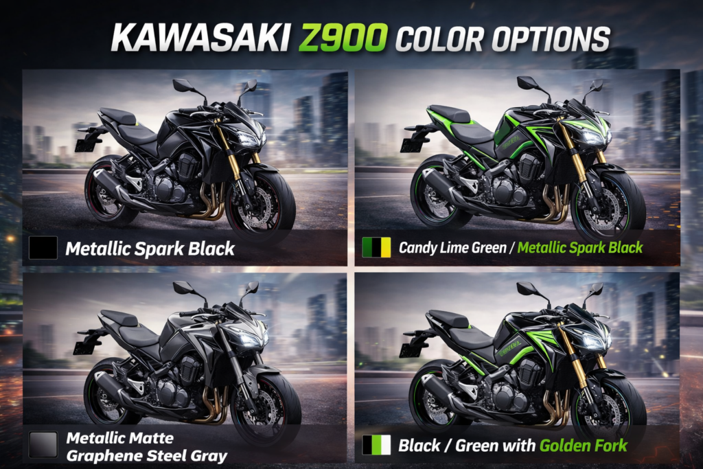 Kawasaki Z900 Color Option Available
